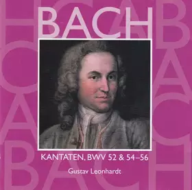 Couverture du produit · Kantaten BWV 52 & 54-56 Vol.17