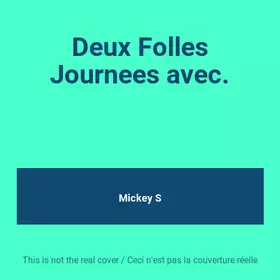 Couverture du produit · Deux Folles Journees avec.