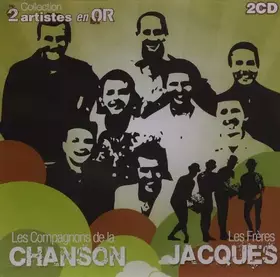 Couverture du produit · Les Compagnons de la Chanson & Les Frères Jacques (Coffret 2 CD)