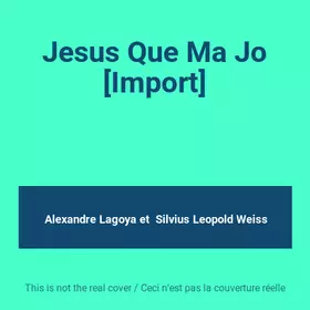 Couverture du produit · Jesus Que Ma Jo [Import]