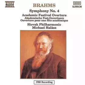 Couverture du produit · Symphony No. 4 - Academic Festival Overture