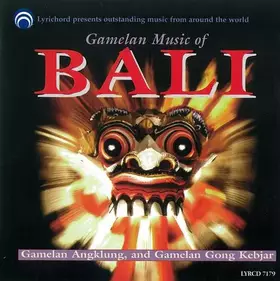 Couverture du produit · Gamelan Music of Bali