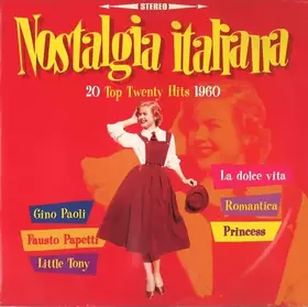 Couverture du produit · Nostalgia Italiana (20 Top Twenty Hits 1960)