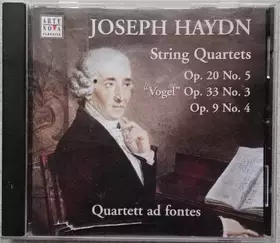 Couverture du produit · String Quartets Op. 20 No. 5 - "Vogel" Op. 33 No. 3 - Op 9 No. 4