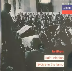 Couverture du produit · Saint Nicolas / Rejoice in the Lamb 
