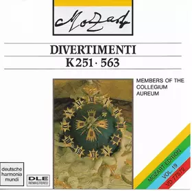 Couverture du produit · Divertimenti K 251 - 563
