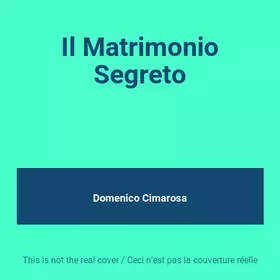 Couverture du produit · Il Matrimonio Segreto