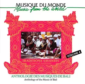 Couverture du produit · Anthologie Vol.4 - Tradition savantes