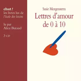 Couverture du produit · Lettres d'amour de 0 à 10 - Livre Lu