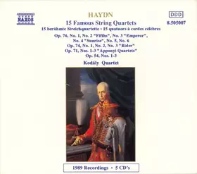 Couverture du produit · 15 Famous String Quartets