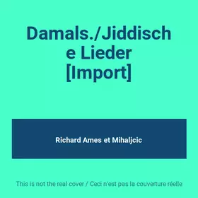 Couverture du produit · Damals./Jiddische Lieder [Import]
