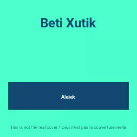 Couverture du produit · Beti Xutik