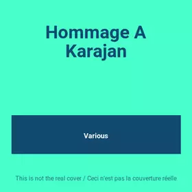 Couverture du produit · Hommage A Karajan