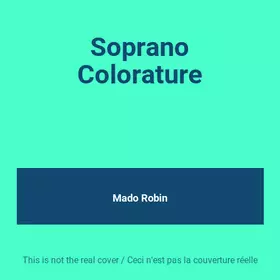 Couverture du produit · Soprano Colorature