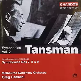 Couverture du produit · Alexandre Tansman : Symphonies n°7, 8 et 9 - vol.2