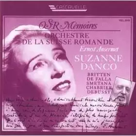 Couverture du produit · Mémoires de L'orchestre de la Suisse Romande : Suzanne Danco, Soprano