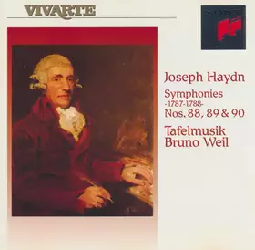 Couverture du produit · Symphonies Nos. 88, 89 & 90 - 1787-1788 -