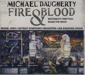 Couverture du produit · Fire & Blood • MotorCity Triptych • Raise The Roof