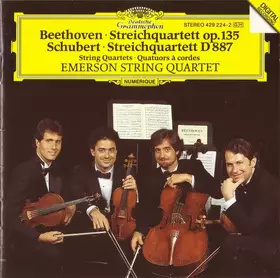 Couverture du produit · Streichquartett Op. 135 / Streichquartett D 887 (String Quartets  Quatuors À Cordes)
