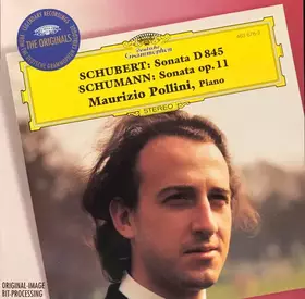 Couverture du produit · Sonata D 845 / Sonata Op. 11