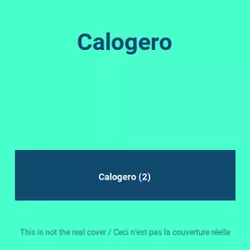 Couverture du produit · Calogero