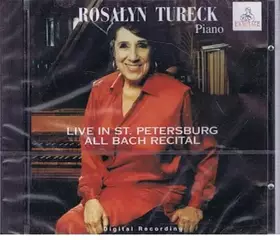 Couverture du produit · Live in St. Petersburg All BACH RECITAL