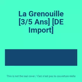 Couverture du produit · La Grenouille [3/5 Ans] [DE Import]