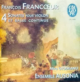 Couverture du produit · 4 Sonatas Pour Violon Et Basse Continue