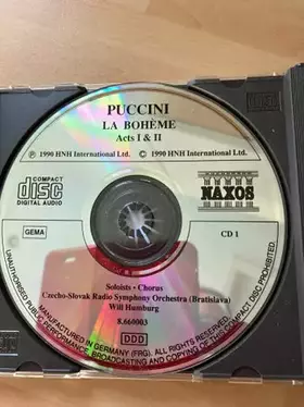 Couverture du produit · La Bohème