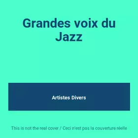 Couverture du produit · Grandes voix du Jazz