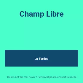 Couverture du produit · Champ Libre