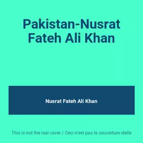 Couverture du produit · Pakistan-Nusrat Fateh Ali Khan