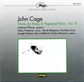 Couverture du produit · Works For Piano & Prepared Piano · Vol. IV
