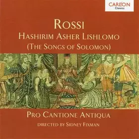 Couverture du produit · DerossiHashirim Asher Lish [Import]