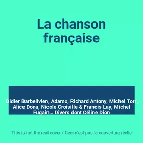 Couverture du produit · La chanson française