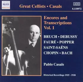 Couverture du produit · Encores and Transcriptions Vol. 1