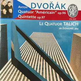 Couverture du produit · Quatuor "Américain" Op. 96 /  Quintette Op. 97