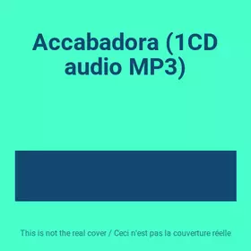 Couverture du produit · Accabadora (1CD audio MP3)