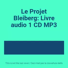 Couverture du produit · Le Projet Bleiberg: Livre audio 1 CD MP3
