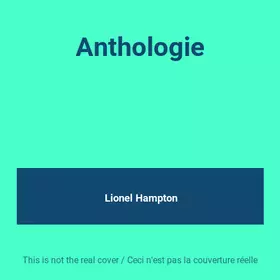 Couverture du produit · Anthologie