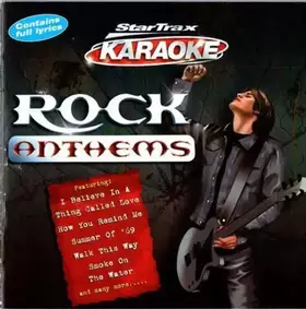 Couverture du produit · Startrax Karaoke Rock Anthems 