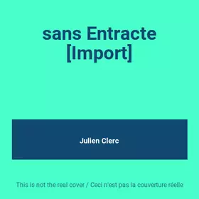 Couverture du produit · sans Entracte [Import]