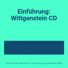 Couverture du produit · Einführung: Wittgenstein CD