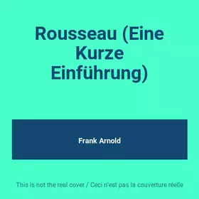 Couverture du produit · Rousseau (Eine Kurze Einführung)