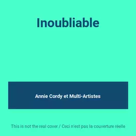 Couverture du produit · Inoubliable