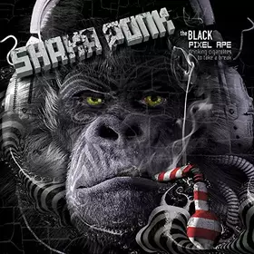 Couverture du produit · The Black Pixel Ape ( Drinking Cigarettes To Take a Break)