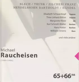 Couverture du produit · Michael Raucheisen 65+66/66