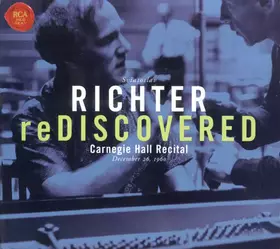 Couverture du produit · Rediscovered • Carnegie Hall Recital December 26, 1960