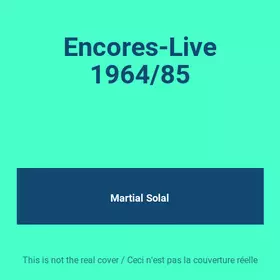 Couverture du produit · Encores-Live 1964/85