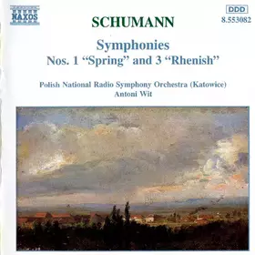 Couverture du produit · Symphonies Nos. 1 "Spring" And 3 "Rhenish"
